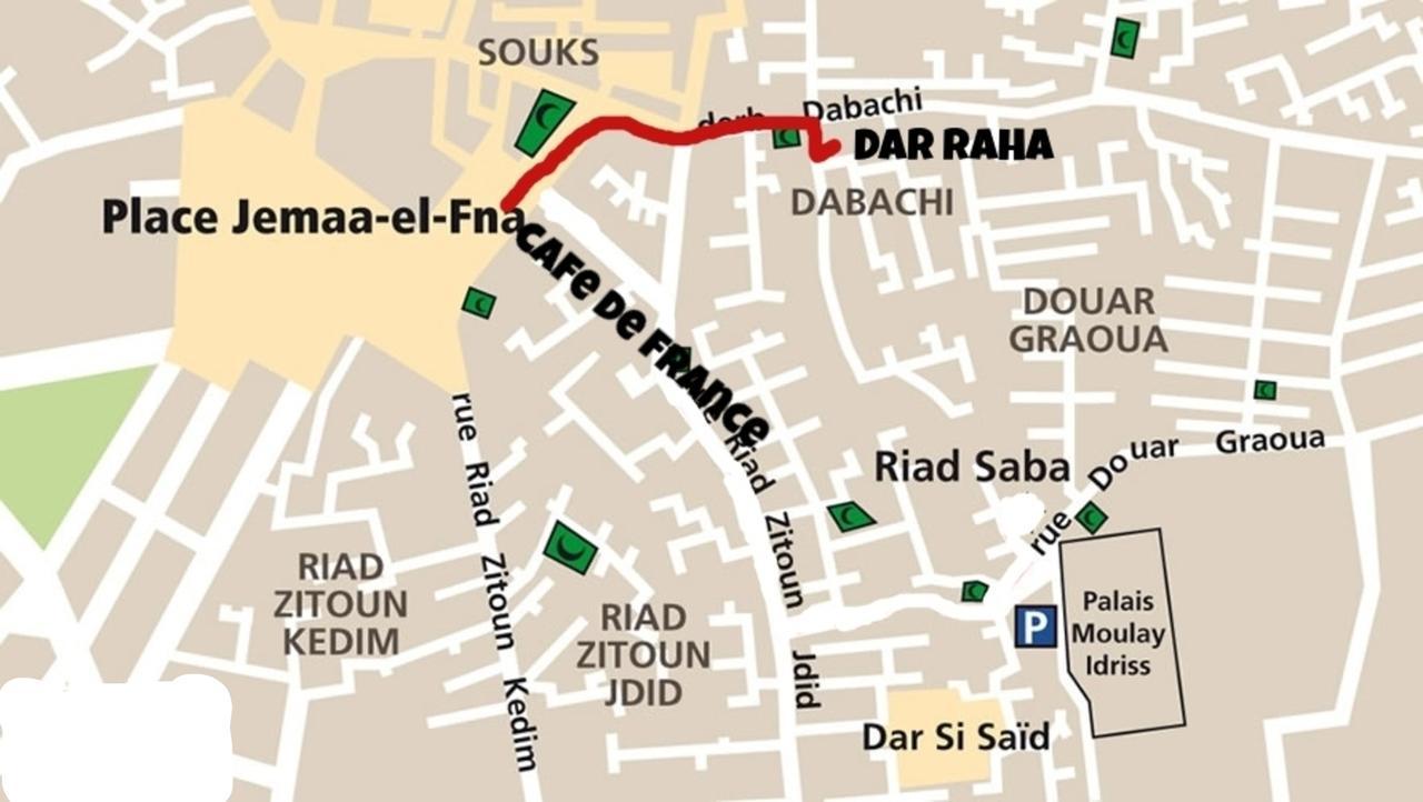 Hotel Dar Raha Marrakesz Zewnętrze zdjęcie
